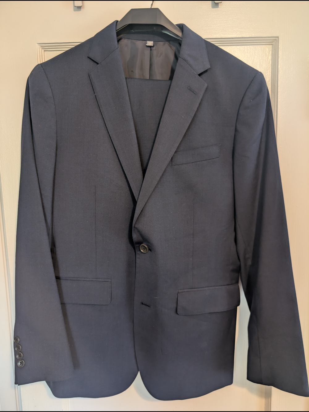 Bonobos Navy Two-Button Wool Suit And Pants